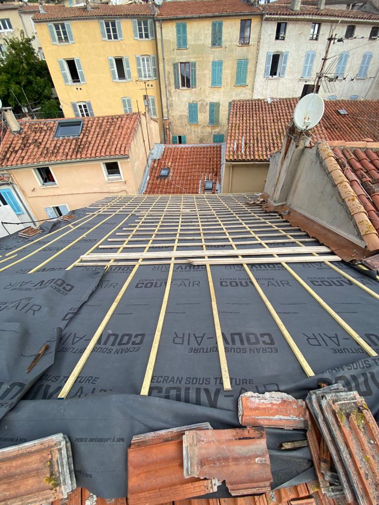 Réfection complète de toiture